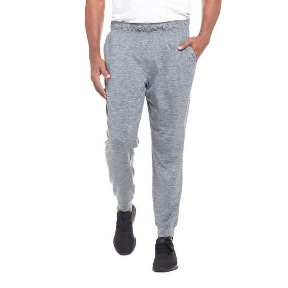 Preowned Glacier Performance Men’s Jogger Zipper Pockets Comfort Waist Grey